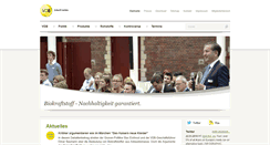 Desktop Screenshot of biokraftstoffverband.de